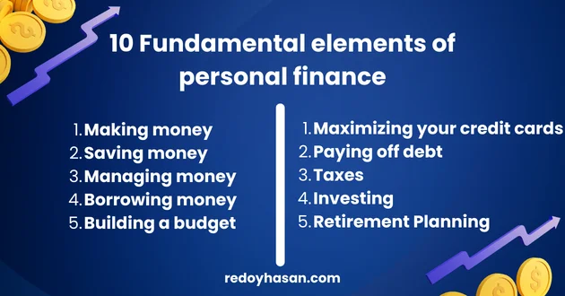 10 Fundamental elements of personal finance